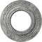 Ekena Millwork Andrea Medallion (Canopies up to 4 1/8"), 8 1/8"OD x 4 1/8"ID x 1/2"P, Ultra Pure White Crackle CM08ADUWC - alternate 1